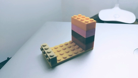 Lego phone holder
